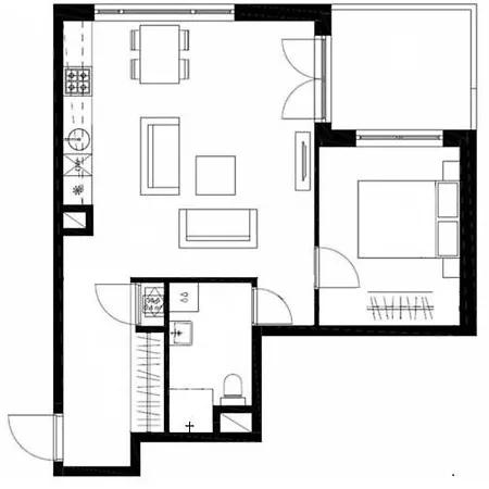 W Torupilli, Terrace, Green Yard, Parking Daire Tallinn